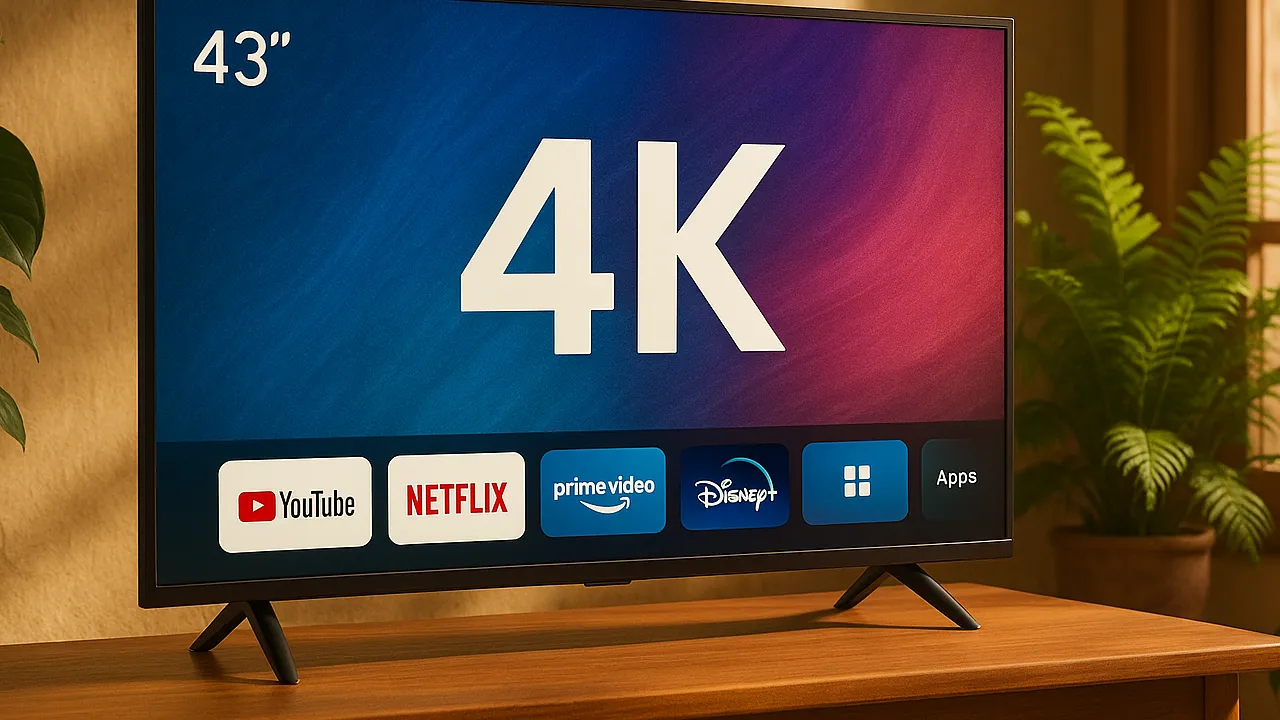 5 Melhores Smart TV 43 polegadas 4K Testadas por Usuários Reais