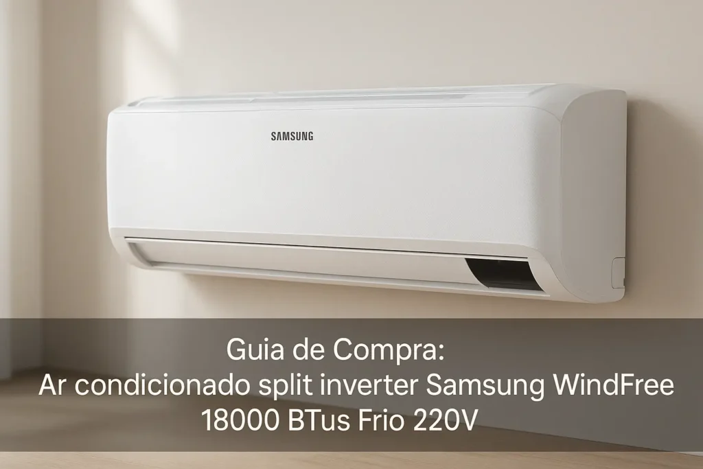5 Melhores Ar Condicionado Split Inverter Samsung WindFree 18000 BTUs