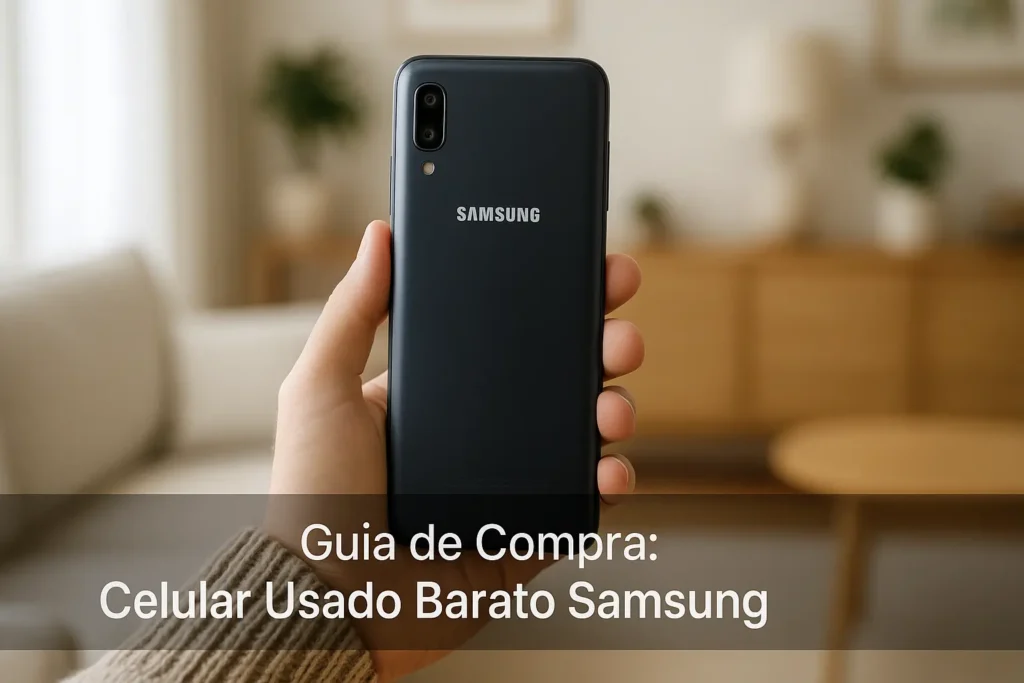 Guia de Compra: 5 Celulares Usados Baratos Samsung com Melhor Avaliação