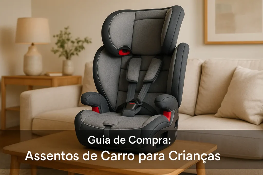 Guia de Compra: 5 Assentos de Carro para Crianças Mais Seguros e Práticos