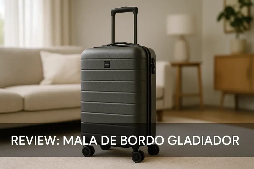 Mala Gladiador Infinity V1: Teste revela desempenho e custo