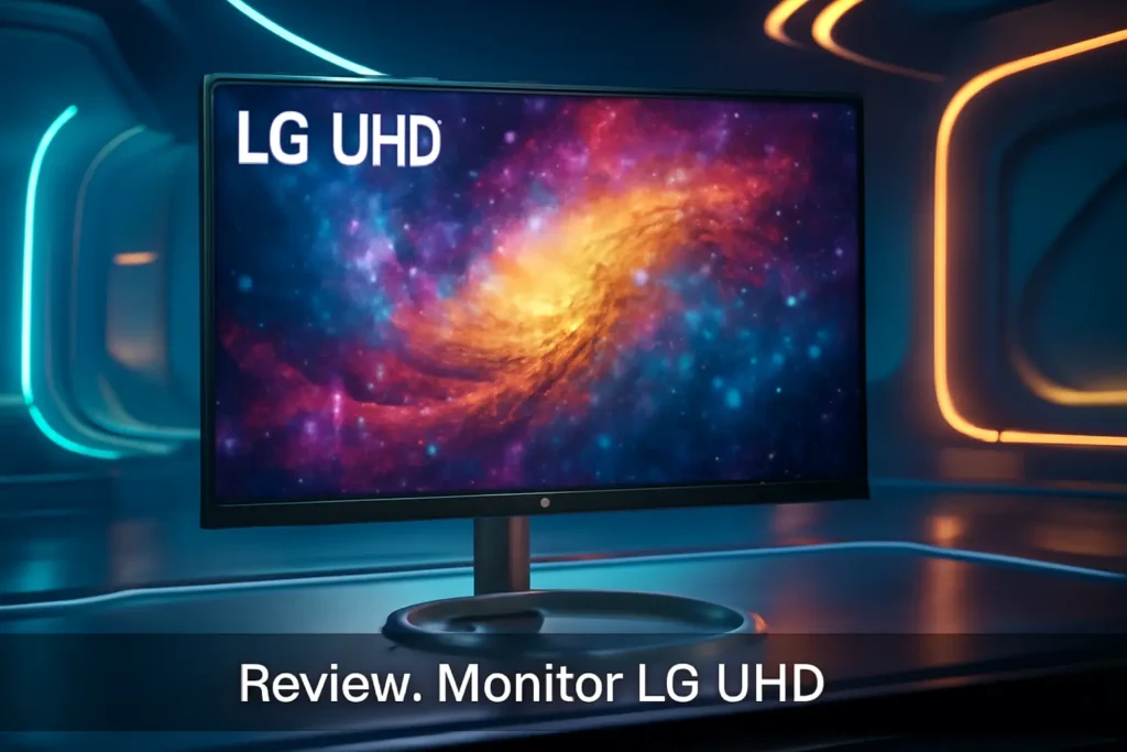Monitor LG UHD 4K 32" - A Melhor Escolha para Jogos e Edição?