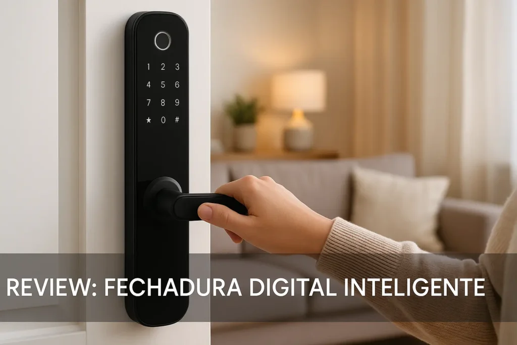 Fechadura Digital F8 com Câmera é boa? Testamos