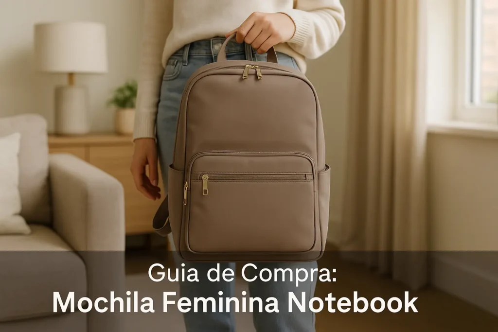 5 Melhores Mochilas Femininas para Notebook