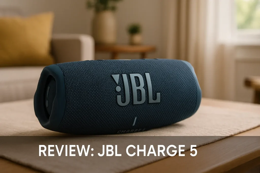 JBL Charge 5: som potente e resistência extrema