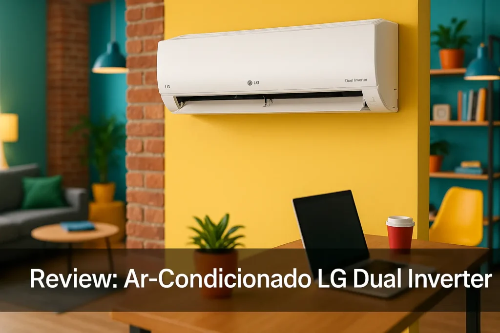 LG Dual Inverter Voice 9000 Btus: desempenho real