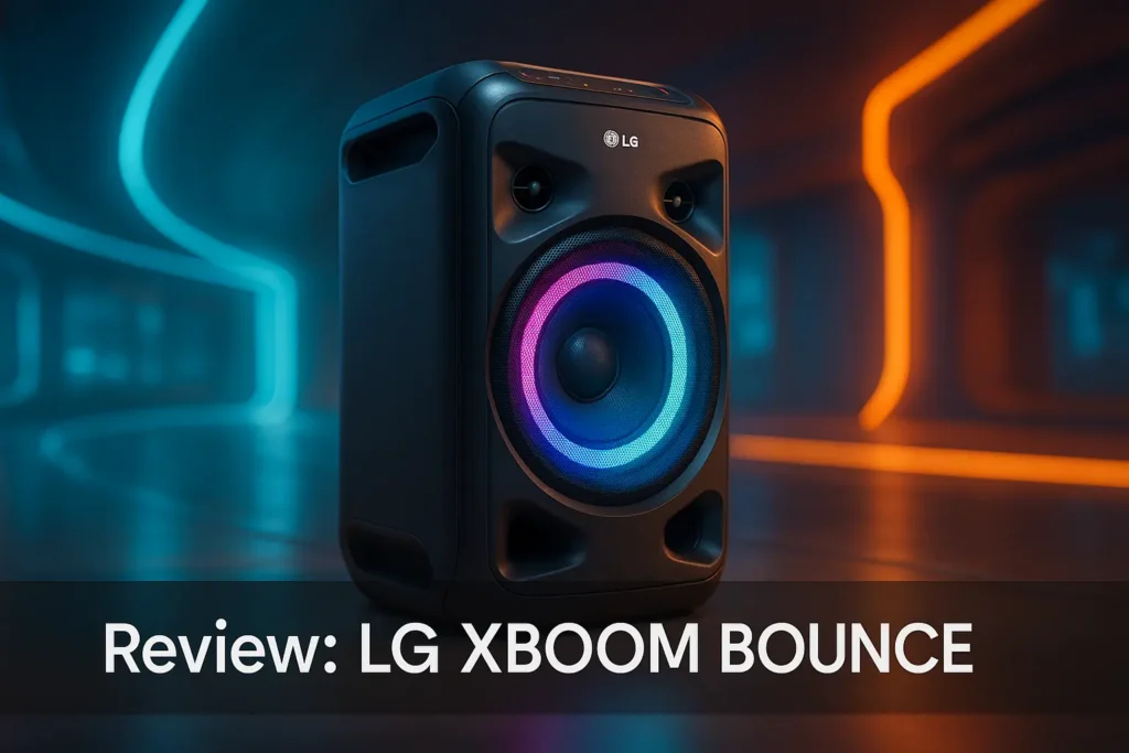 LG xboom Bounce Core: som e resistência no limite?