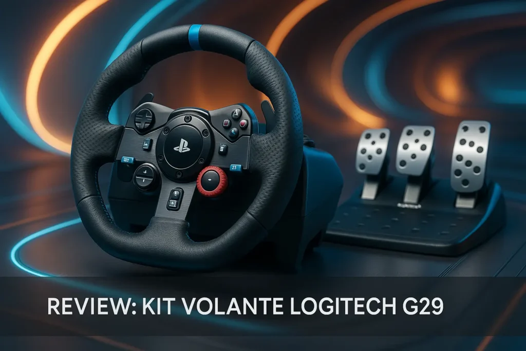 Kit Logitech G29 + Câmbio surpreende nos testes