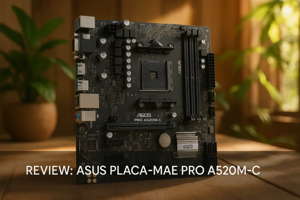ASUS Pro A520M-C II/CSM: robustez para o dia a dia?