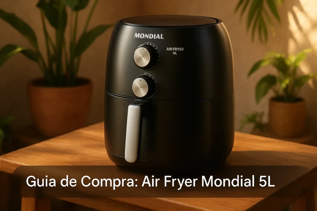 Guia de Compra: 5 Melhores air fryer Mondial 5L Recomendadas por Especialistas