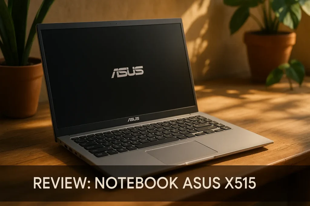ASUS X515: leveza e produtividade acessível