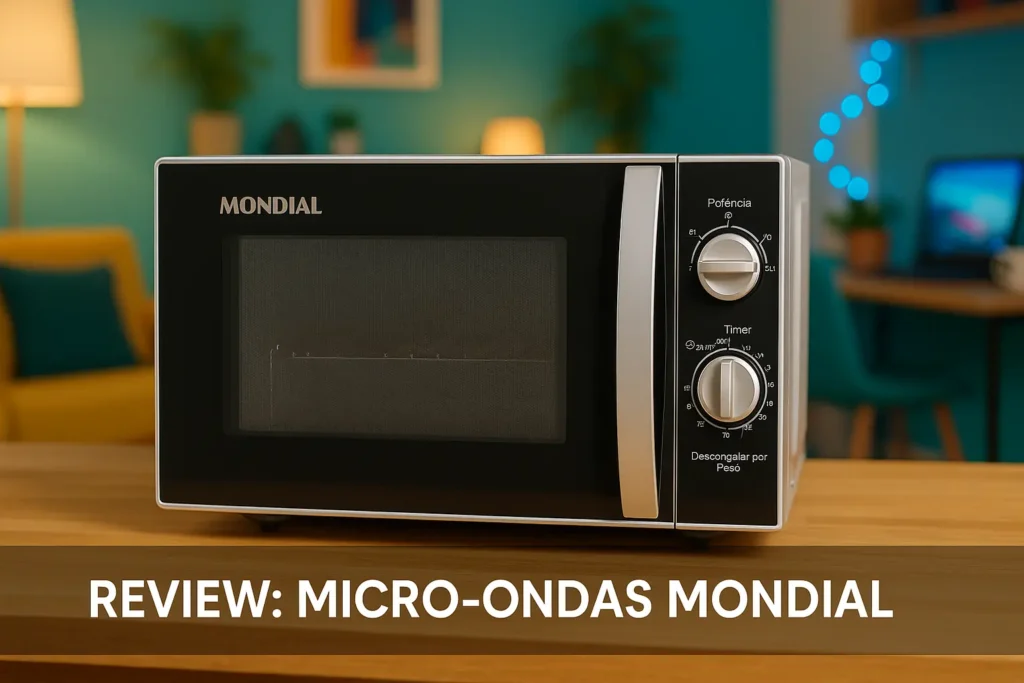 Micro-ondas Mondial MO-01-21-B: Teste revela desempenho e custo