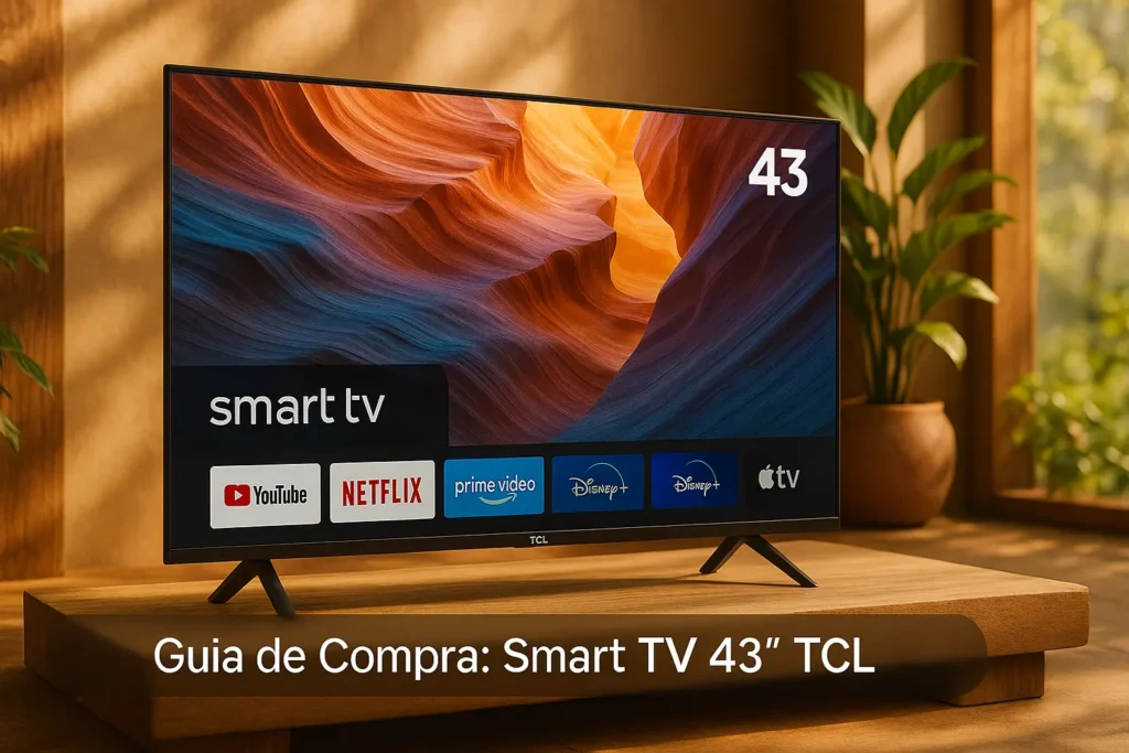 Guia de Compra: 5 Melhores Smart TVs 43" TCL em 2025