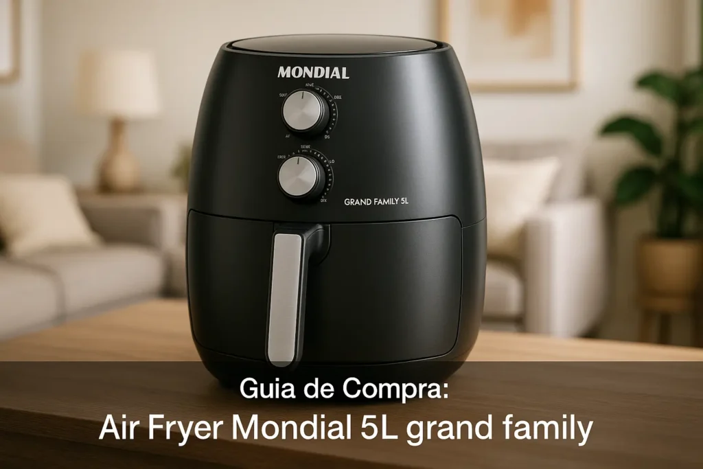 Guia de Compra: 5 Melhores Air Fryer Mondial 5L Grand Family