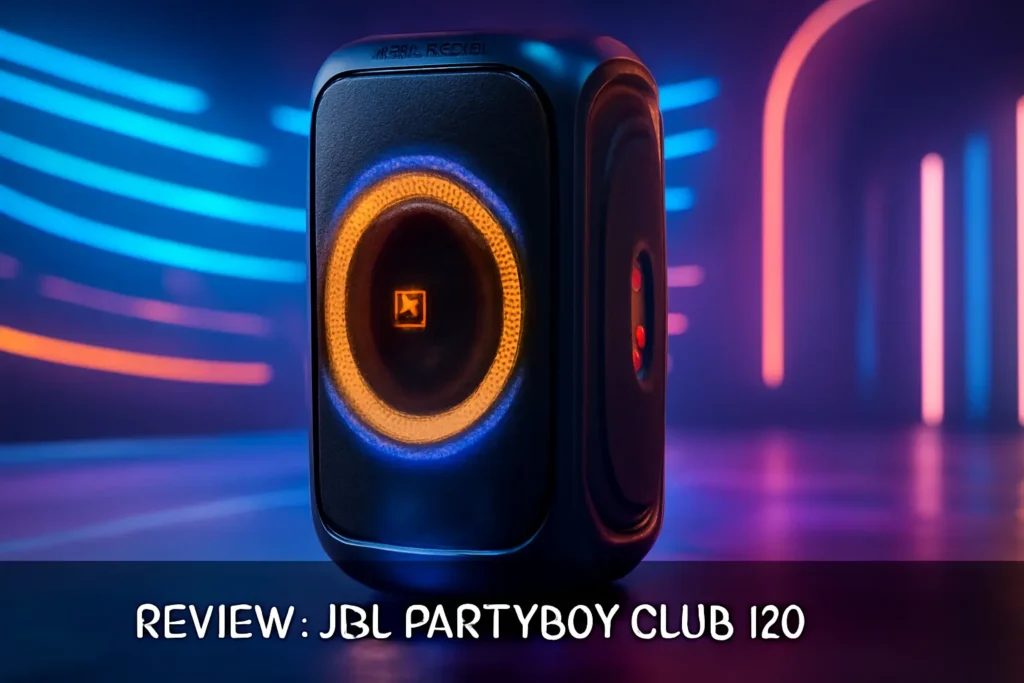 JBL PartyBox Club 120: Som Imersivo e Show de Luzes Incrível