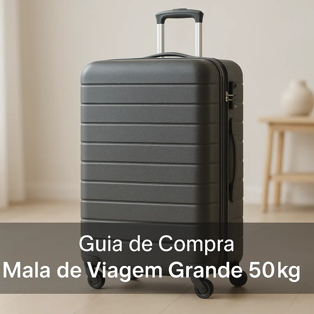 5 Melhores Mala de Viagem Grande 50kg que Realmente Valem a Pena