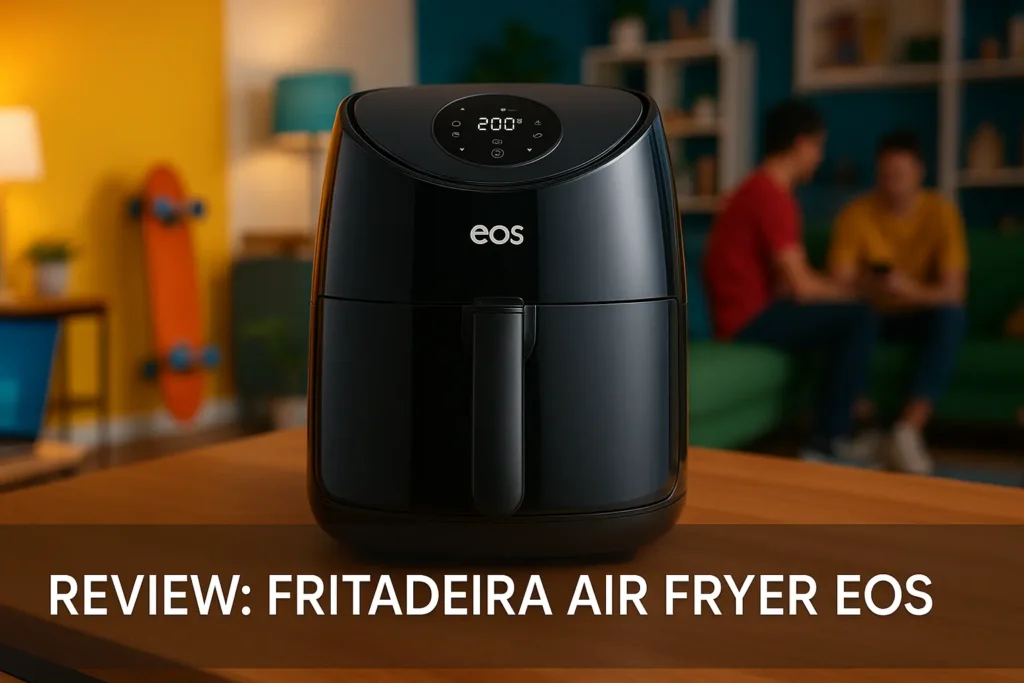 Fritadeira Eos Dual Zone: potência e praticidade