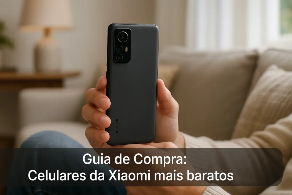 Guia de Compra: 5 Celulares da Xiaomi Mais Baratos em 2025