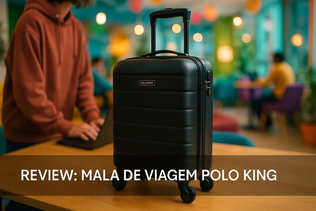 Polo King com Cadeado TSA: leveza e segurança
