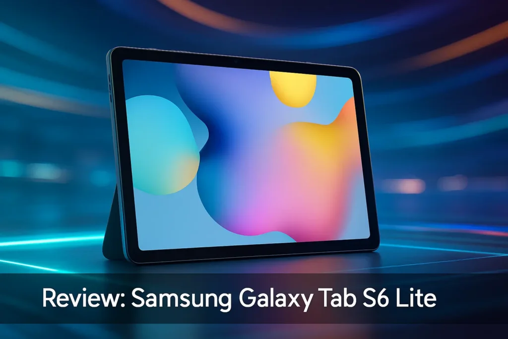 Galaxy Tab S6 Lite: equilíbrio e desempenho