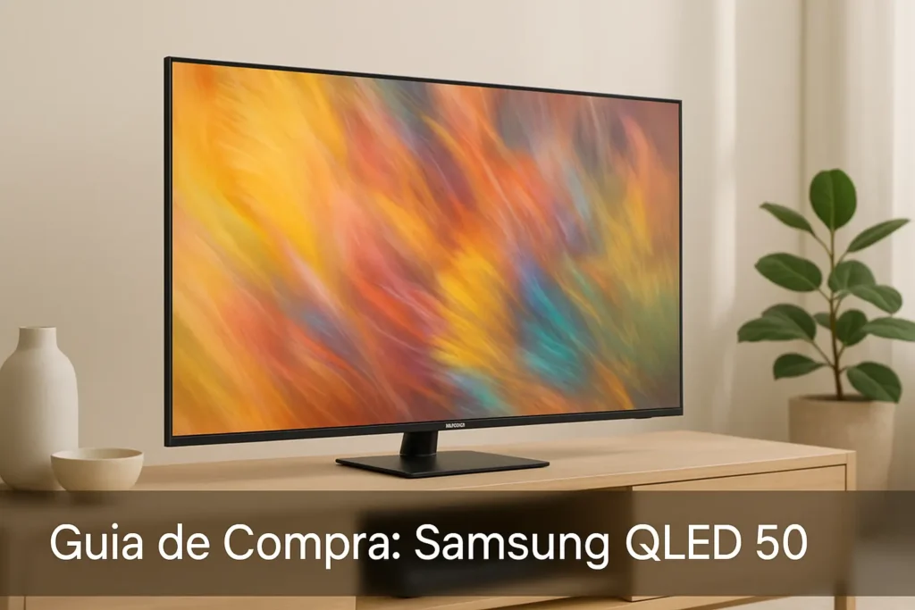 5 Melhores Samsung QLED 50: Qualidade de Imagem e Tecnologia