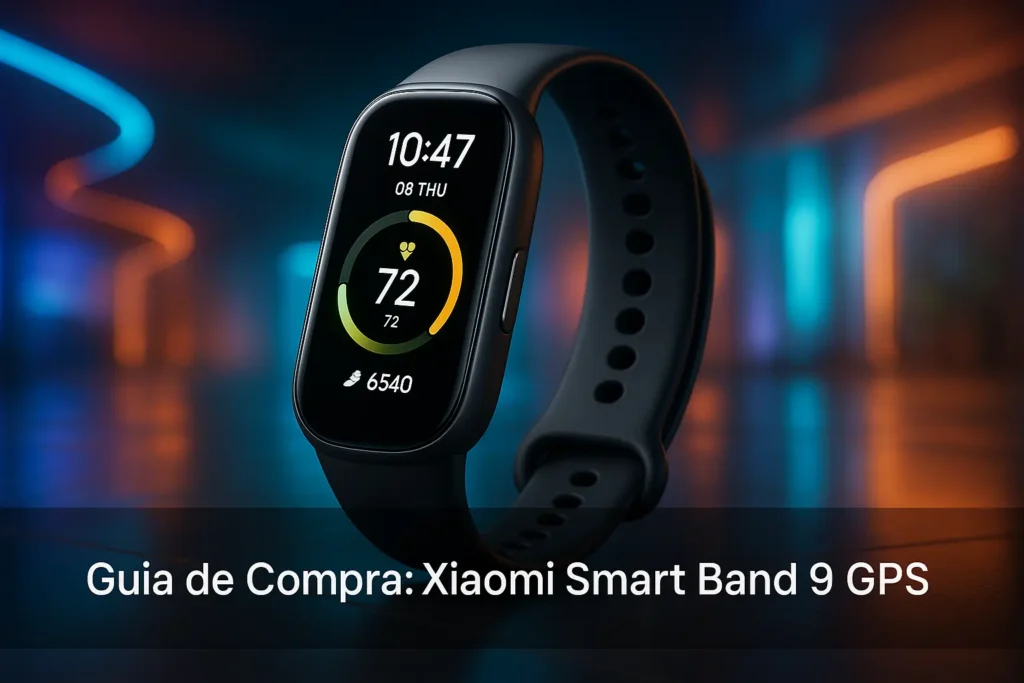 5 Melhores Xiaomi Smart Band 9 GPS com Mais Funções e Estilo