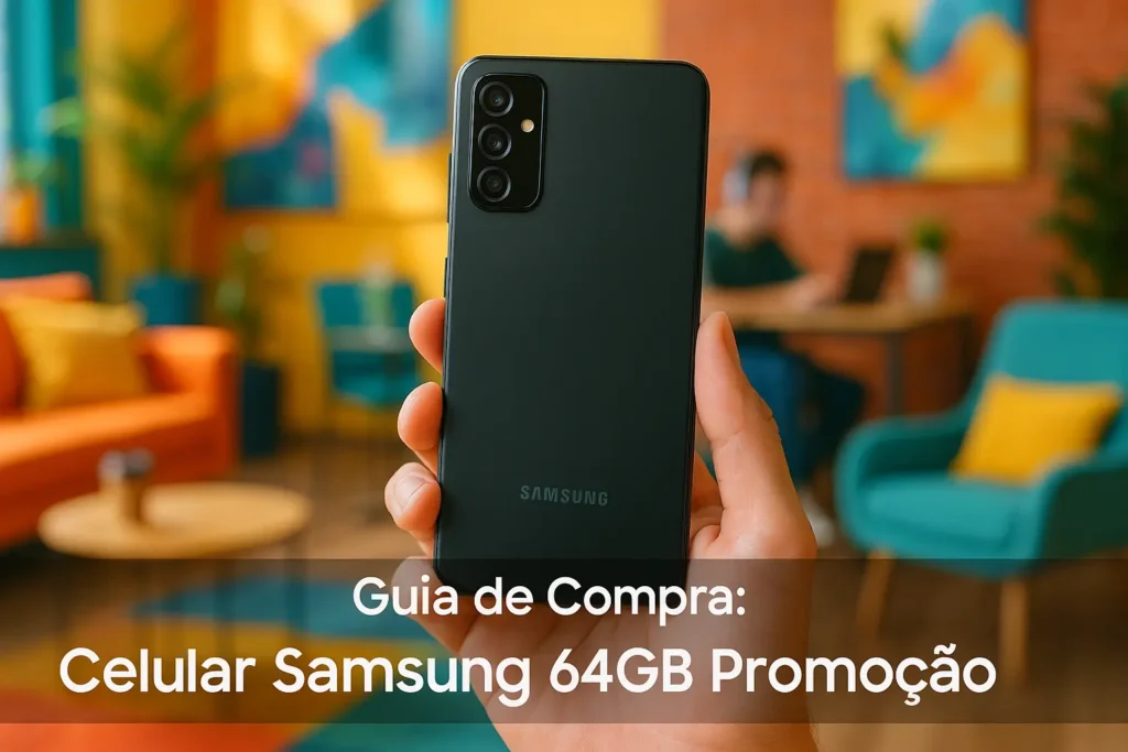 5 Melhores Celulares Samsung 64GB em Promoção