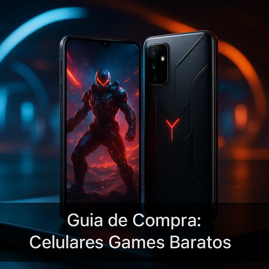 5 Melhores Celulares Games Baratos com Garantia e Suporte no Brasil