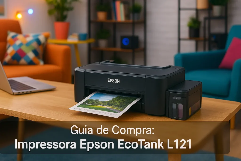 5 Melhores Impressoras Epson EcoTank L121 – Tanque de Tinta Colorida