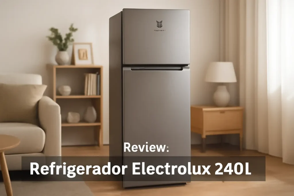 Refrigerador Electrolux 240L: análise completa e sem filtros