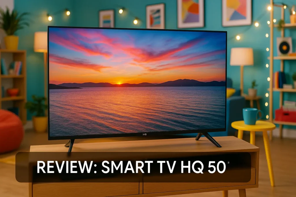 Smart TV HQ 50" surpreende? Testamos