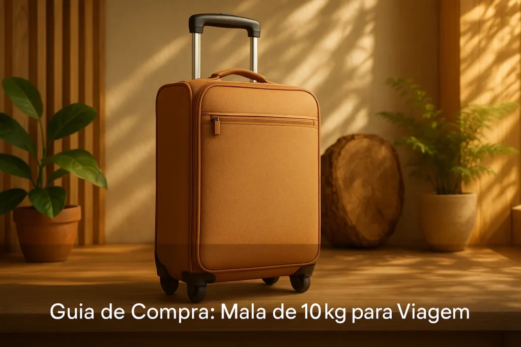 5 Melhores Mala de 10kg para Viagem: Leves, Resistentes e Eficientes