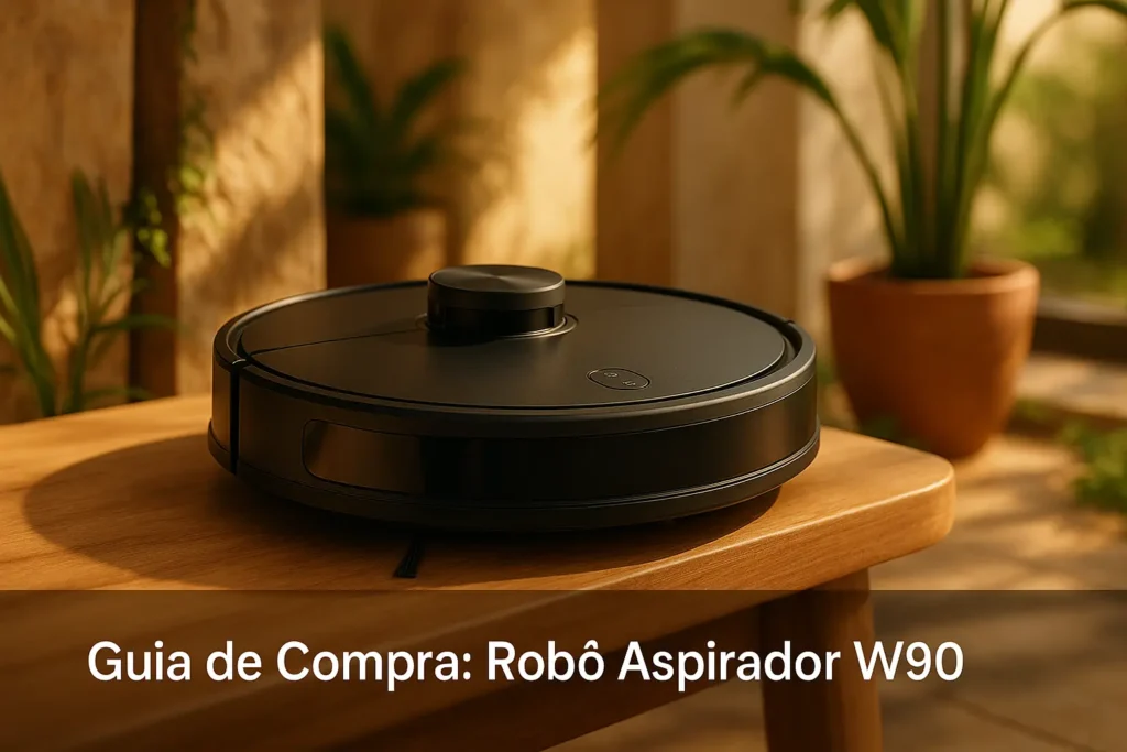5 Melhores Robo Aspirador W90 para Casa Limpa e Inteligente