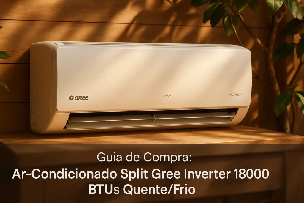 Guia de Compra: 5 Melhores Ar Condicionado Split Gree Inverter 18000 BTUs Quente/Frio