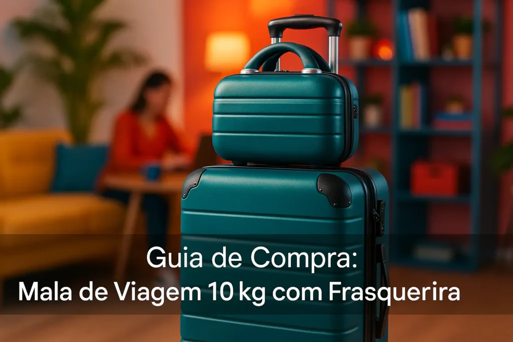 5 Melhores Mala de Viagem 10kg com Frasqueira