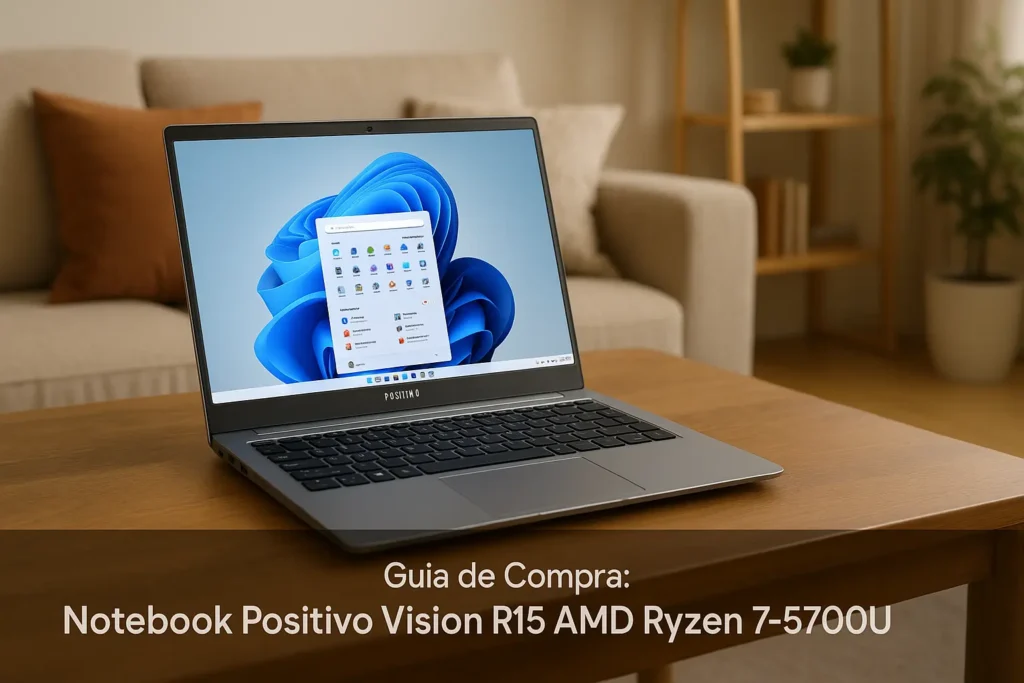 5 Melhores Notebook Positivo Vision R15 Ryzen 7-5700U