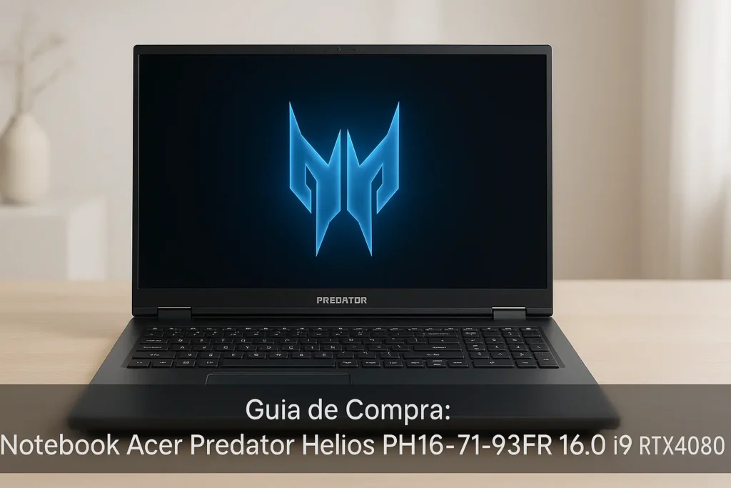 Guia de Compra: 5 Melhores Notebook Acer Predator Helios ph16-71-93fr 16.0 i9 rtx4080