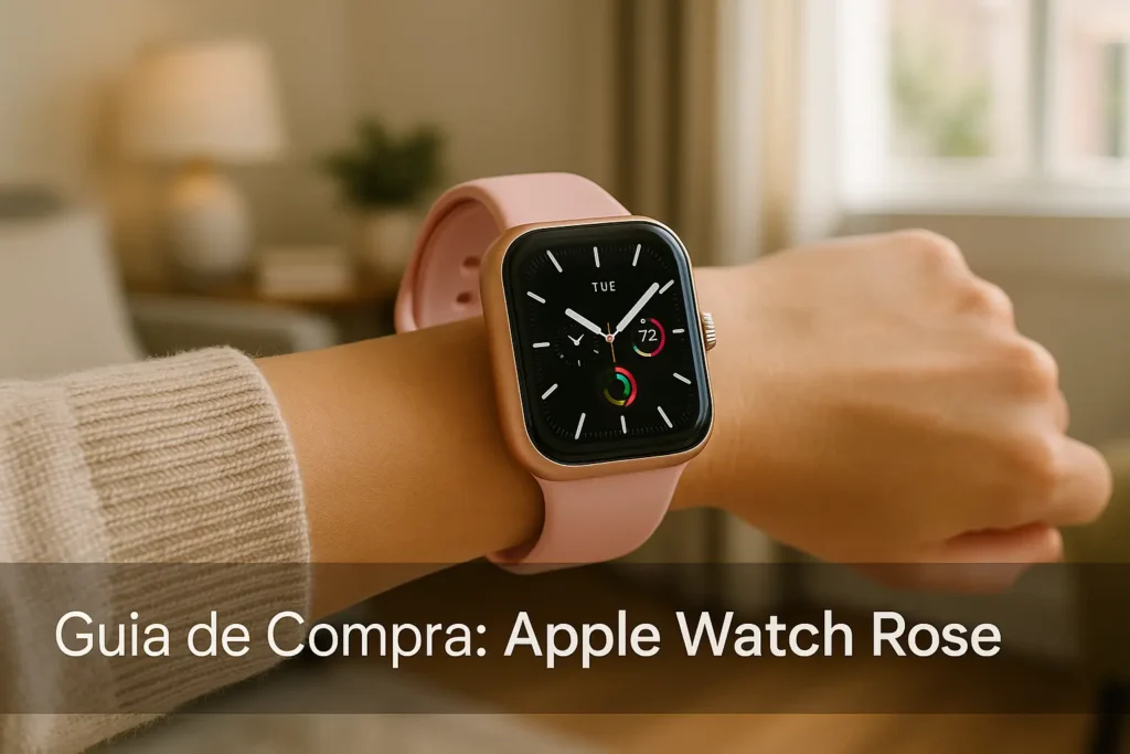 5 Melhores Apple Watch Rose para o Dia a Dia