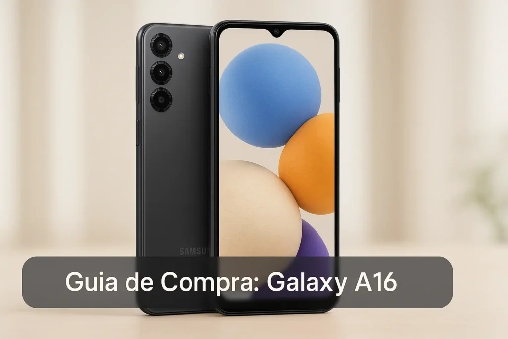 5 Melhores Celulares A16 Samsung e Alternativas 2025