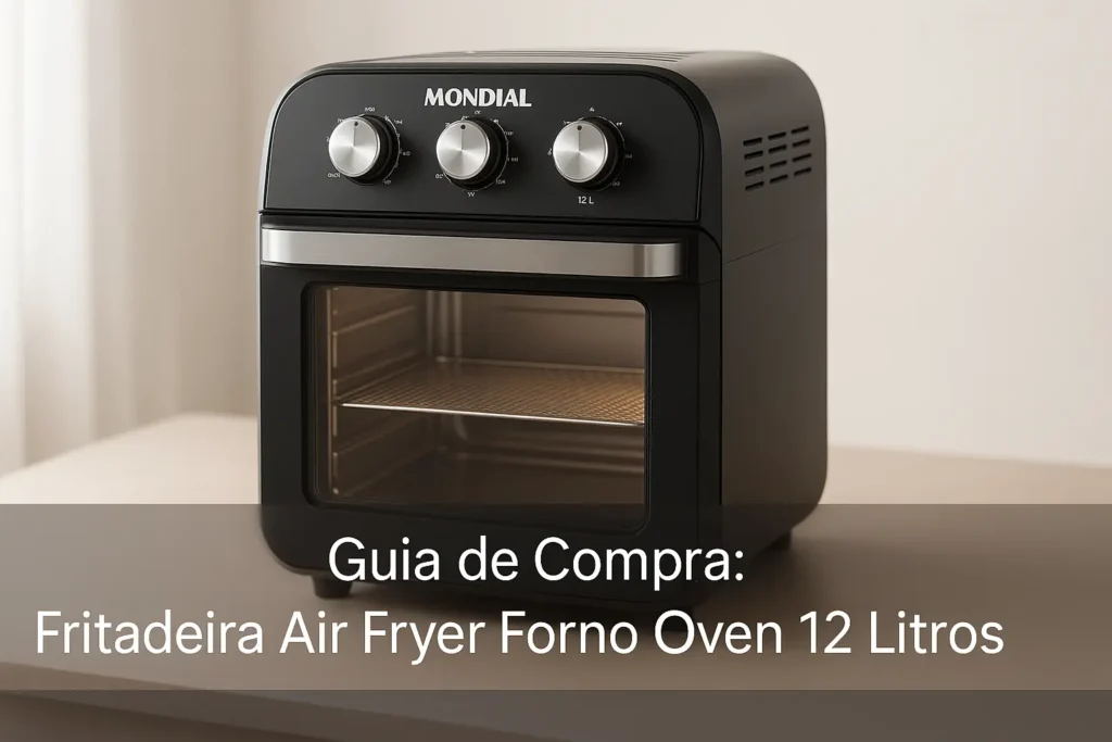5 Melhores Fritadeiras Air Fryer Forno Oven 12L Mondial