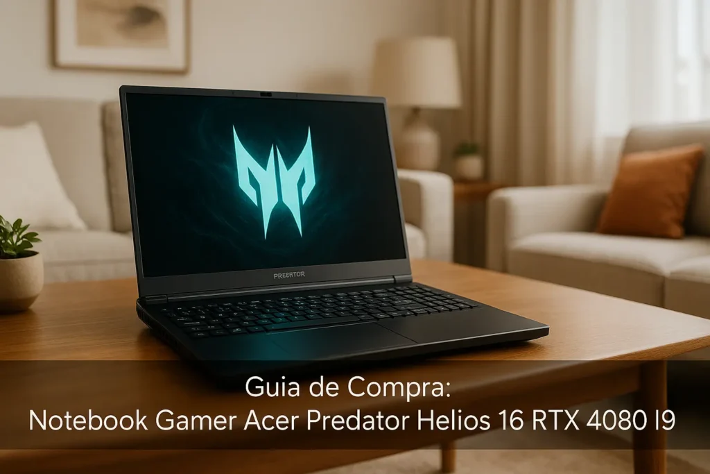 5 Melhores Notebook Gamer Acer Predator Helios 16 RTX 4080 i9
