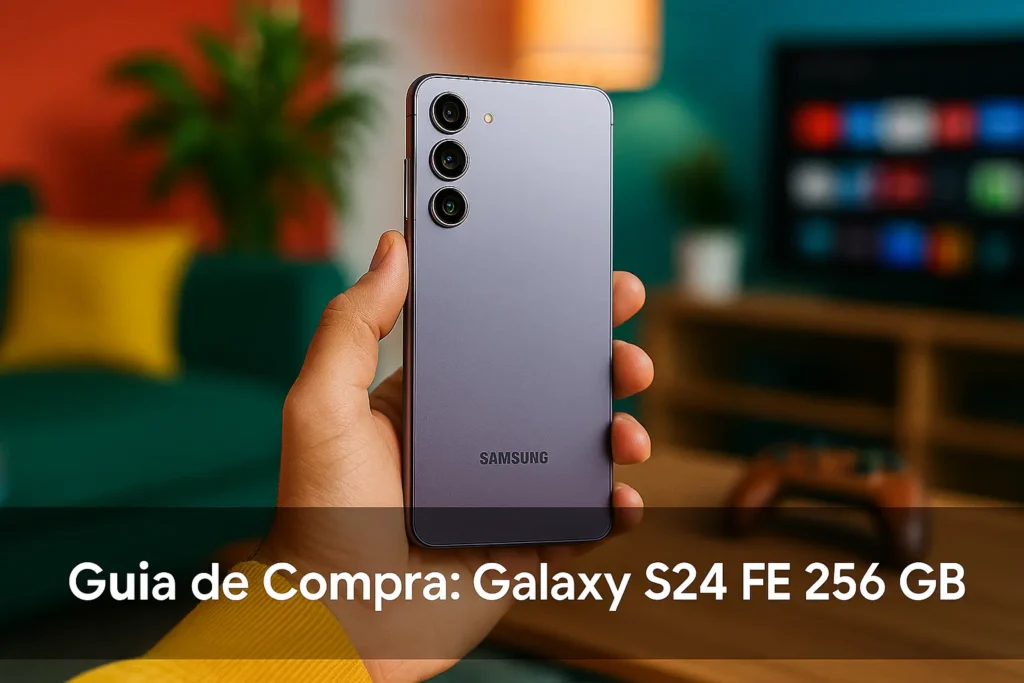 Guia de Compra: 5 Melhores Galaxy S24 FE 256 GB com Estoque no Brasil