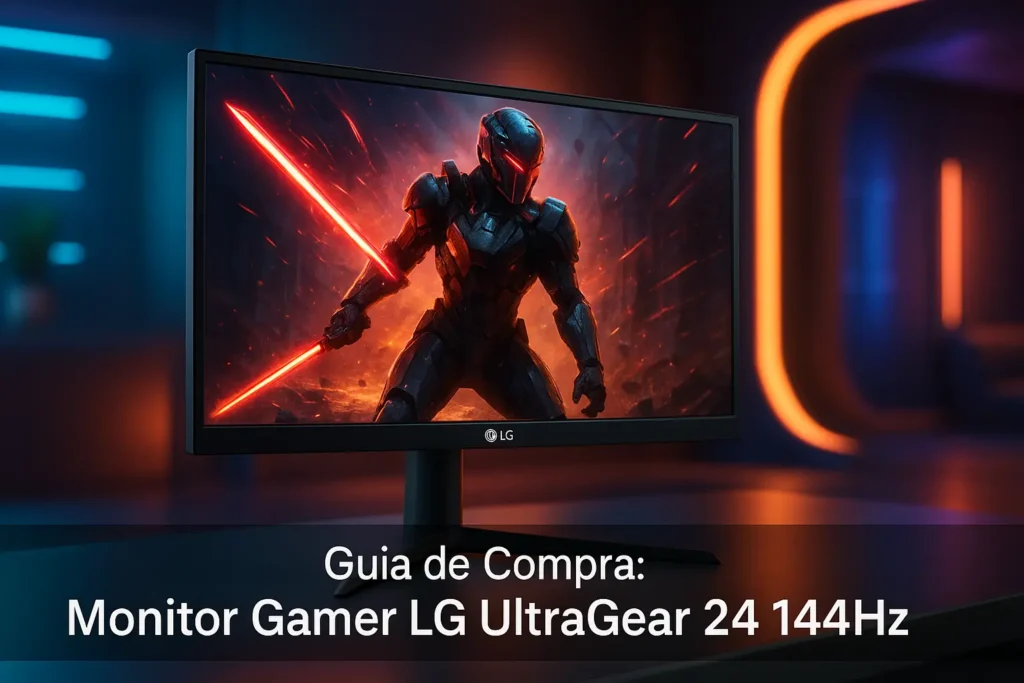 5 Melhores Monitor Gamer LG UltraGear 24 144Hz com Custo-Benefício Imbatível