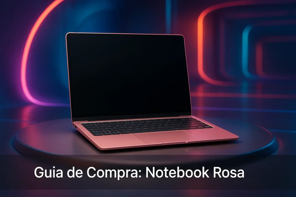 5 Melhores Notebooks Rosa para Presentear em 2025