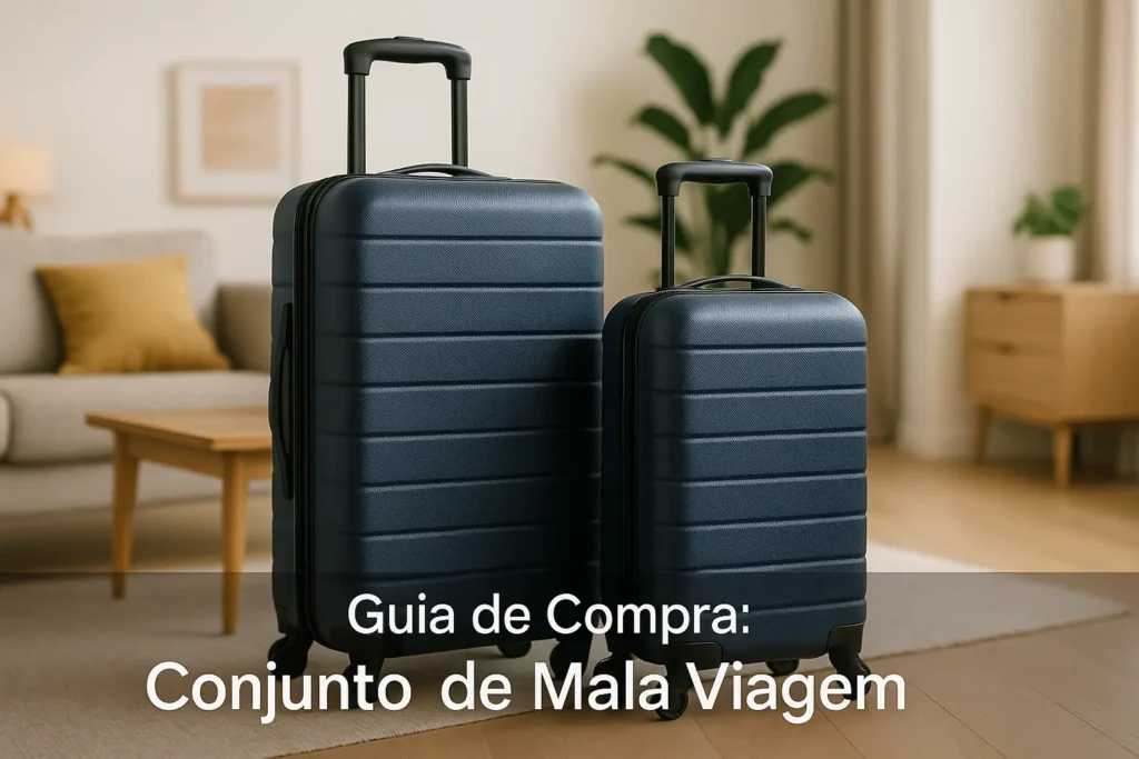 5 Melhores Conjunto de Mala Viagem com Garantia e Suporte no Brasil
