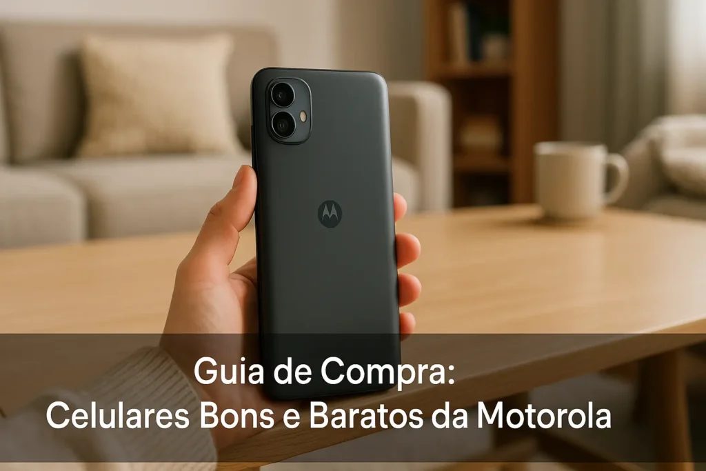 5 Celulares Bons e Baratos da Motorola em 2025