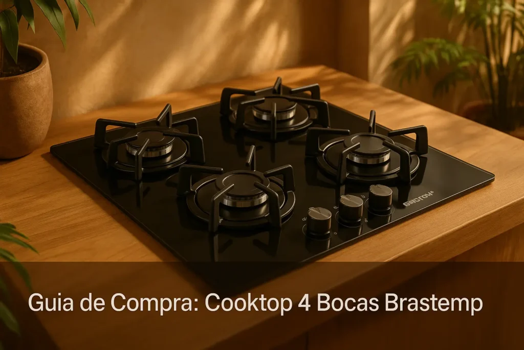 5 Melhores Cooktop 4 bocas Brastemp para Quem Busca Qualidade