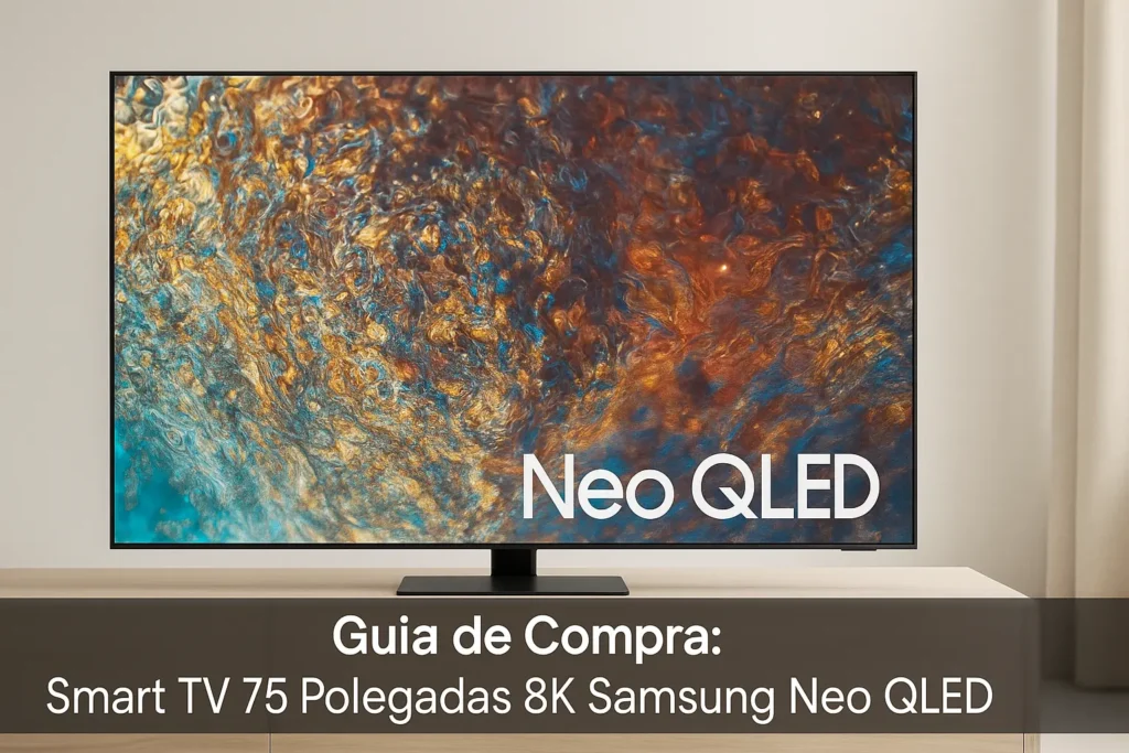 Guia de Compra: 5 Melhores Smart TVs 75" 8K Samsung Neo QLED