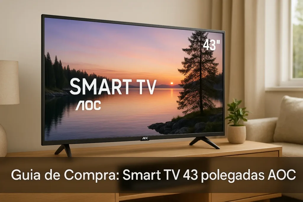 Guia de Compra: 5 Melhores Smart TV 43 Polegadas AOC para 2025