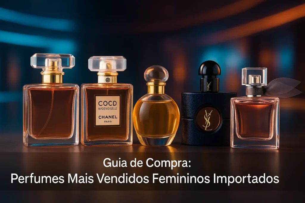 Guia de Compra: 5 Perfumes Femininos Importados Mais Vendidos